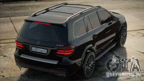 Mercedes-Benz GLS63 Black для GTA San Andreas