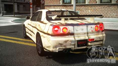 Nissan Skyline R34 Tufusa S3 для GTA 4