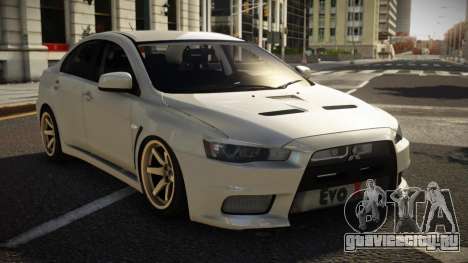 Mitsubishi Lancer Evo X Chutaro для GTA 4