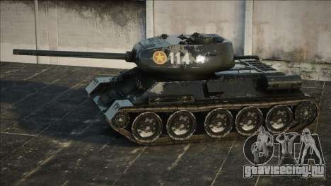 Vietnam T-34 Tank - Xe Tang T-34 Viet Nam для GTA San Andreas