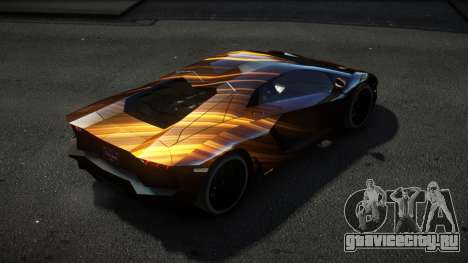 Lamborghini Aventador Bashider S10 для GTA 4