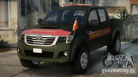 Toyota Hilux - Army для GTA San Andreas