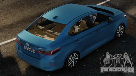 HONDA CITY 2021 для GTA San Andreas