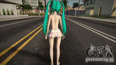 Hatsune Miku Polka Dot Bikini v1 для GTA San Andreas