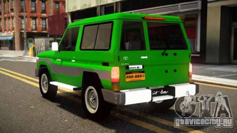 Toyota Land Cruiser Tacixo для GTA 4