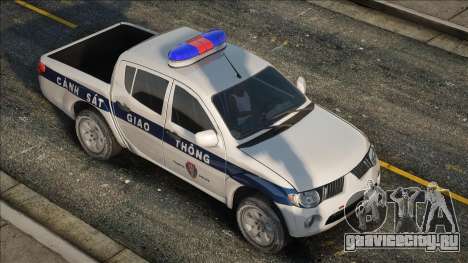 Mitsubishi L200 - Vietnam Traffic Police Pickup для GTA San Andreas