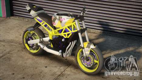 KAWASAKI-ZX6R STUNTBIKE для GTA San Andreas