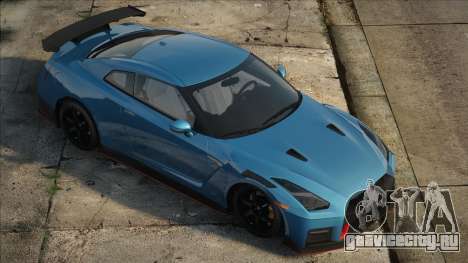 2021 Nissan GTR Blue для GTA San Andreas