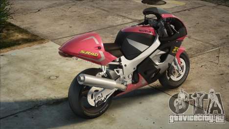 1997 Suzuki GSXR-750 SRAD White-Red для GTA San Andreas