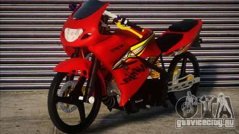 Ninja RR 2010 Merah для GTA San Andreas