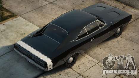 Dodge Charger RT Black для GTA San Andreas