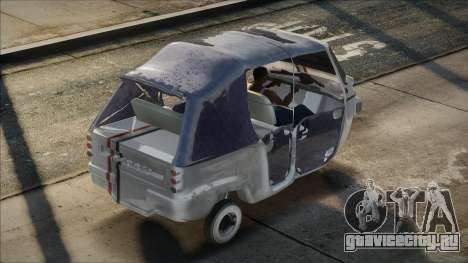 Tuktuk Piaggio Ape Calessino Taxi для GTA San Andreas