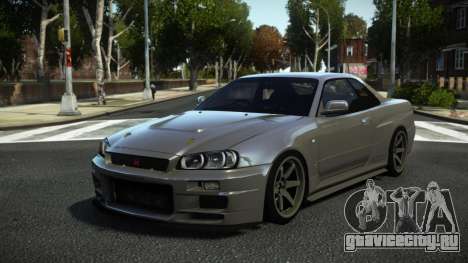 Nissan Skyline R34 Foraz для GTA 4