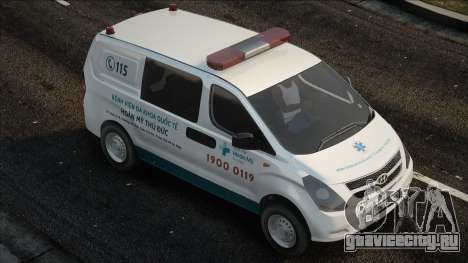 Hyundai H-1 - Ambulance для GTA San Andreas