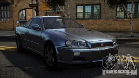 Nissan Skyline R34 Niohashi для GTA 4