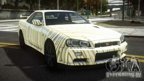 Nissan Skyline R34 Tufusa S1 для GTA 4