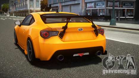 Subaru BRZ Ruliw для GTA 4