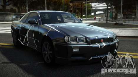 Nissan Skyline R34 Tufusa S11 для GTA 4