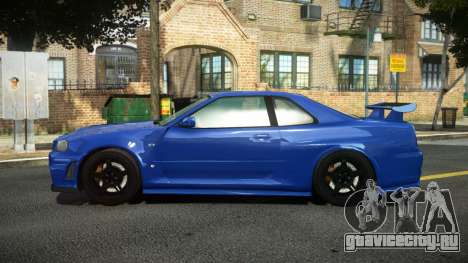 Nissan Skyline R34 Tadiley для GTA 4