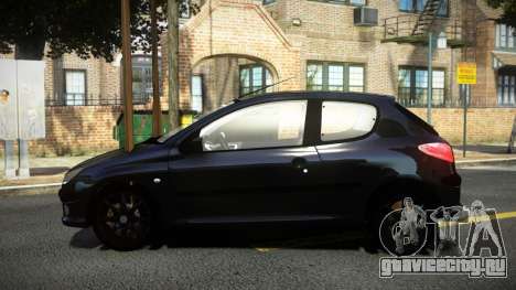 Peugeot 206 Fukav для GTA 4