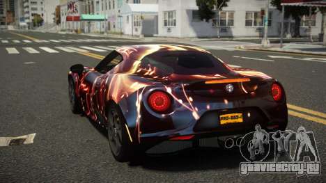 Alfa Romeo 4C Niroku S8 для GTA 4