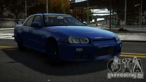 Nissan Skyline R34 Hefka для GTA 4