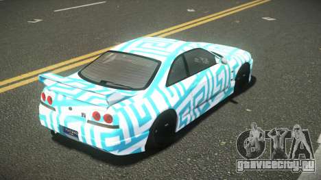 Nissan Skyline R33 Nebung S13 для GTA 4