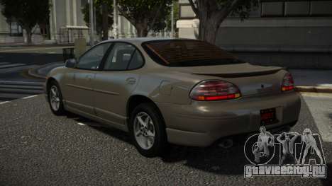 Pontiac Grand Prix Tuhum для GTA 4