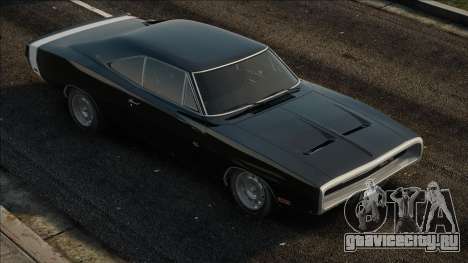 Dodge Charger RT 1970 - LOW DFF Versio для GTA San Andreas