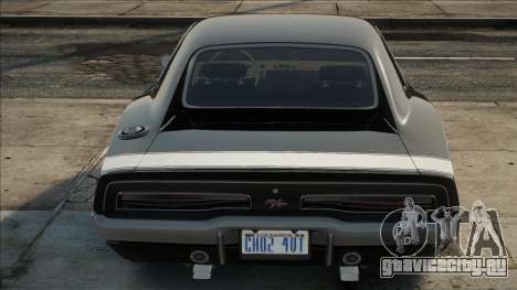 Dodge Charger RT Black для GTA San Andreas