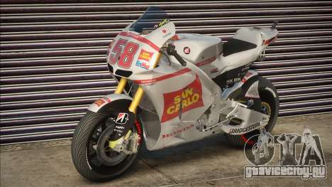 [MotoGP 2011] HONDA RC212V SAN CARLO для GTA San Andreas