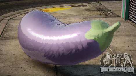 Eggplant Emoji Motorcycle для GTA San Andreas