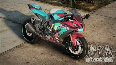 Kawasaki Ninja ZX-10 Hatsune Miku Itansh для GTA San Andreas