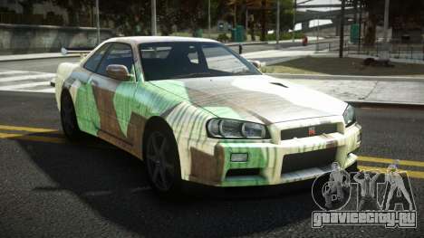 Nissan Skyline R34 Tufusa S14 для GTA 4