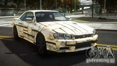 Nissan Skyline R34 Tufusa S3 для GTA 4