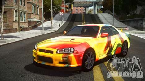 Nissan Skyline R34 Tufusa S13 для GTA 4