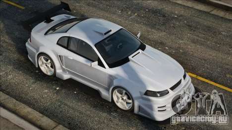 Ford Mustang Custom White для GTA San Andreas