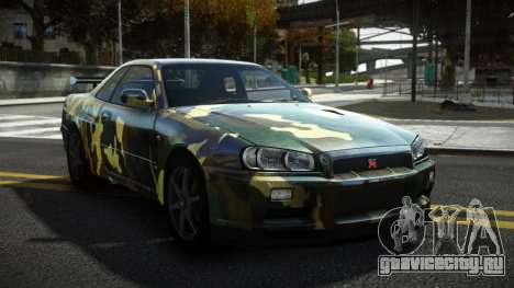 Nissan Skyline R34 Tufusa S7 для GTA 4