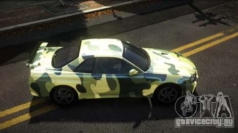 Nissan Skyline R34 Niohashi S2 для GTA 4