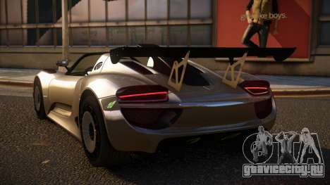 Porsche 918 Taflo для GTA 4