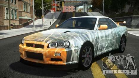 Nissan Skyline R34 Tufusa S5 для GTA 4