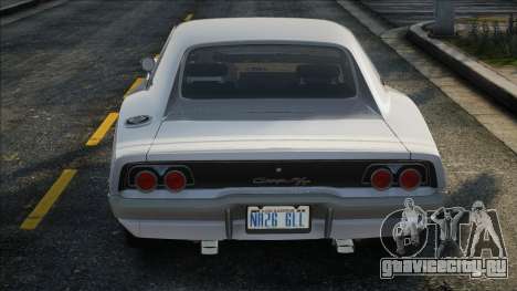 Dodge Charger RT Silver для GTA San Andreas