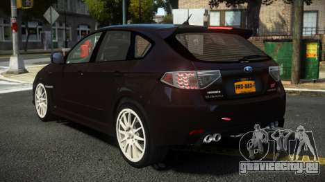 Subaru Impreza Wachiho для GTA 4