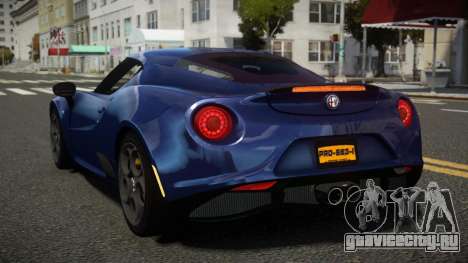 Alfa Romeo 4C Niroku для GTA 4