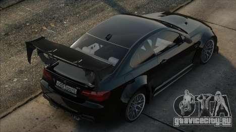 BMW M3 E92 Blak для GTA San Andreas