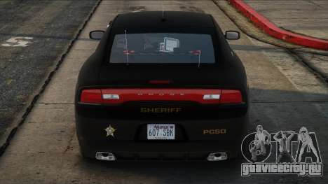 Arkansas State Pulaski County Sheriff Dodge Char для GTA San Andreas