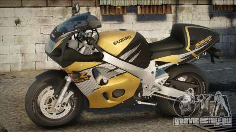 1997 Suzuki GSXR-750 SRAD Black-Yellow для GTA San Andreas