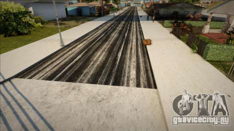 Высококачественные зимние дороги для GTA San Andreas