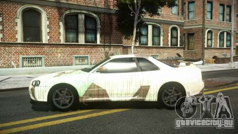 Nissan Skyline R34 Tufusa S14 для GTA 4