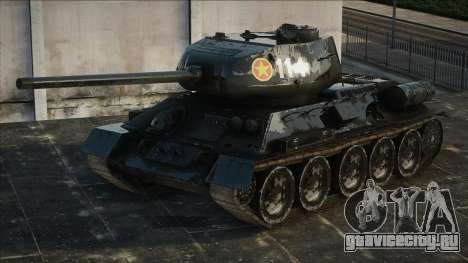 Vietnam T-34 Tank - Xe Tang T-34 Viet Nam для GTA San Andreas